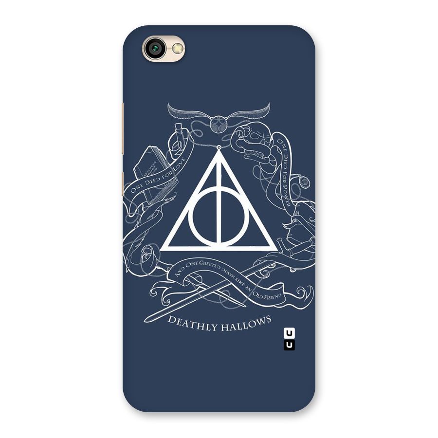 Triangle Blue Back Case for Redmi Y1 Lite