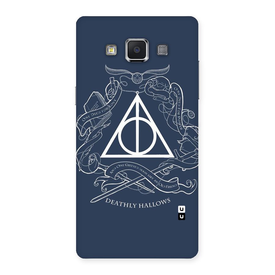 Triangle Blue Back Case for Samsung Galaxy A5