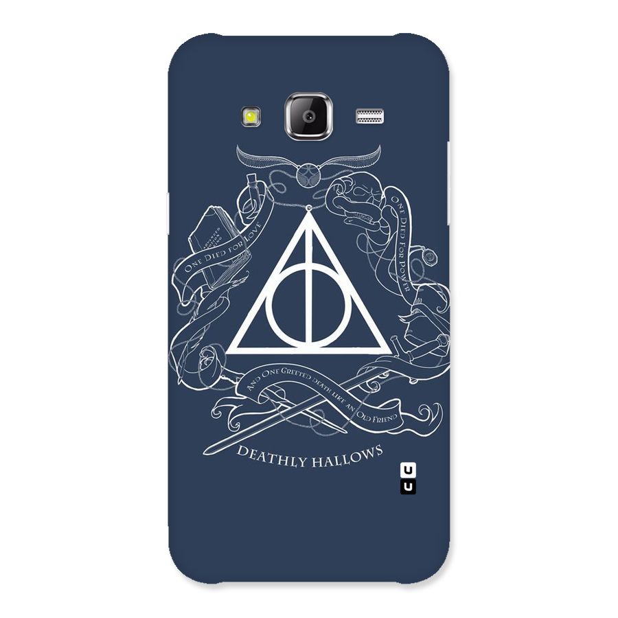 Triangle Blue Back Case for Samsung Galaxy J2 Prime
