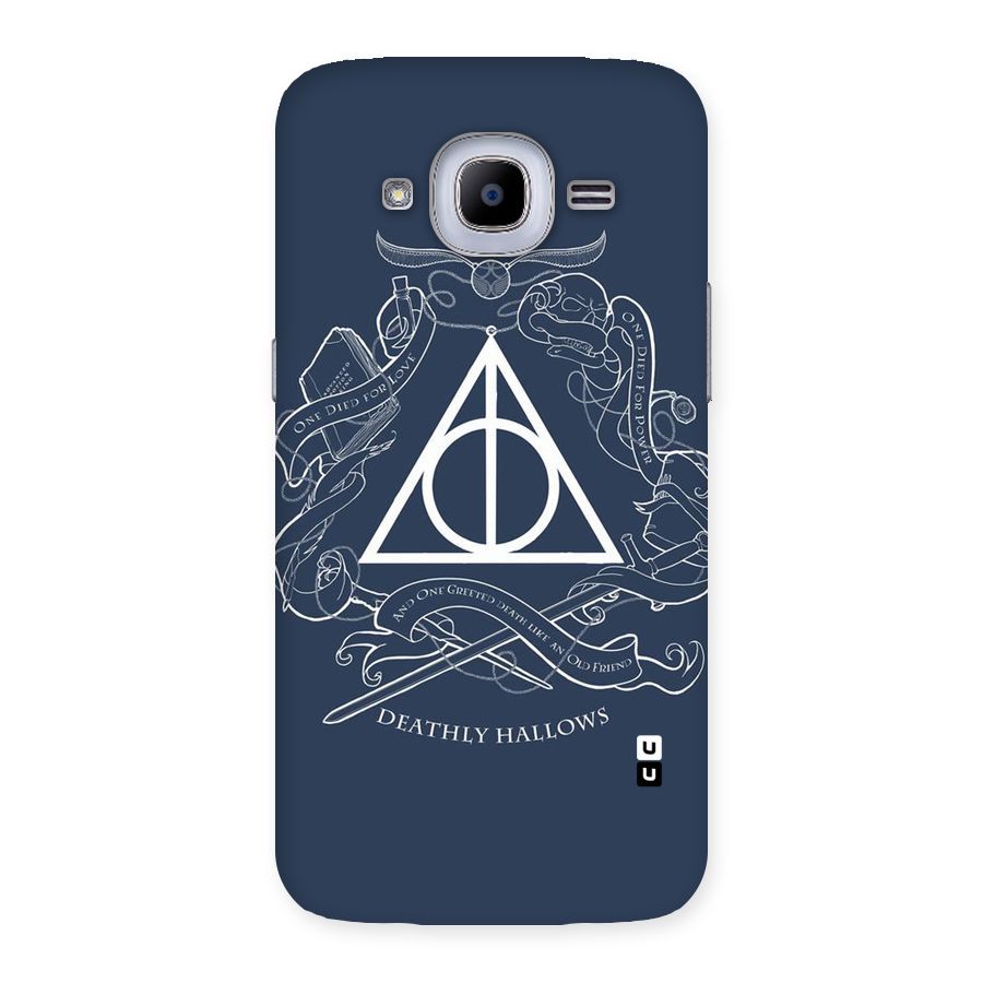 Triangle Blue Back Case for Samsung Galaxy J2 Pro