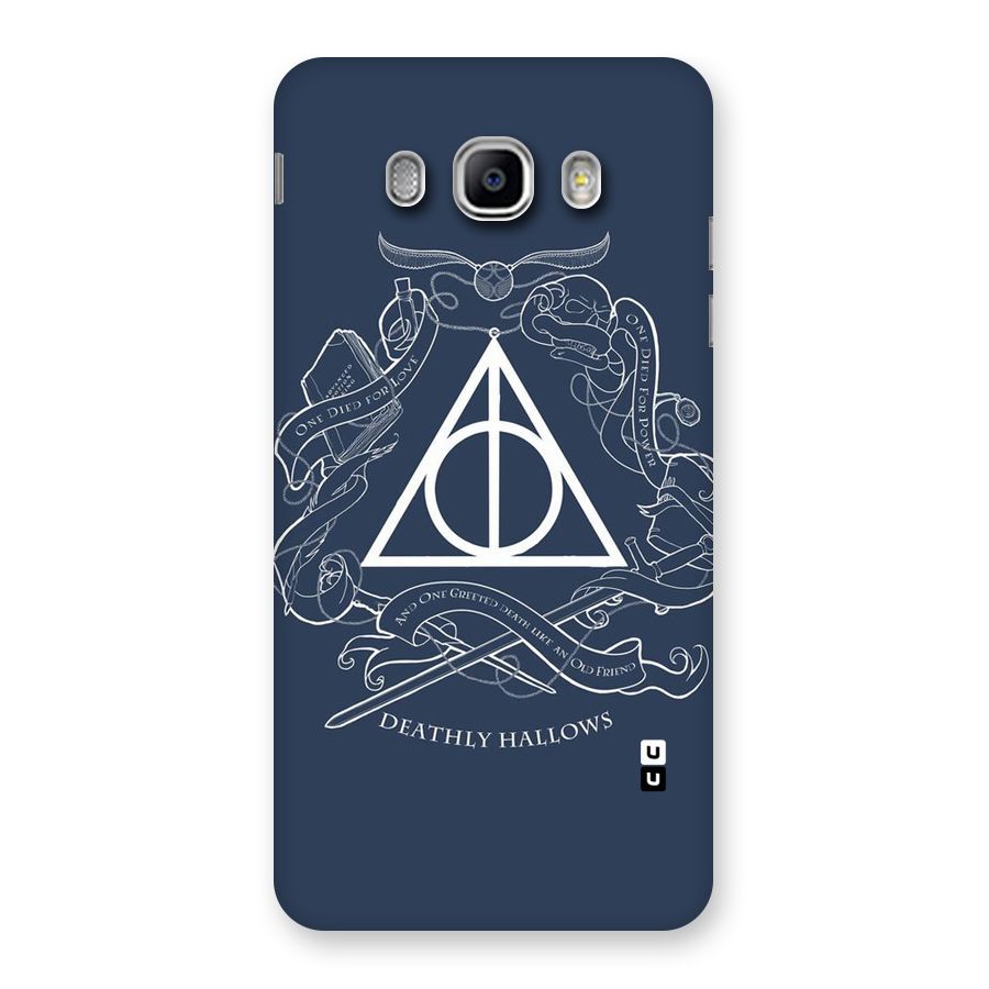 Triangle Blue Back Case for Samsung Galaxy J5 2016