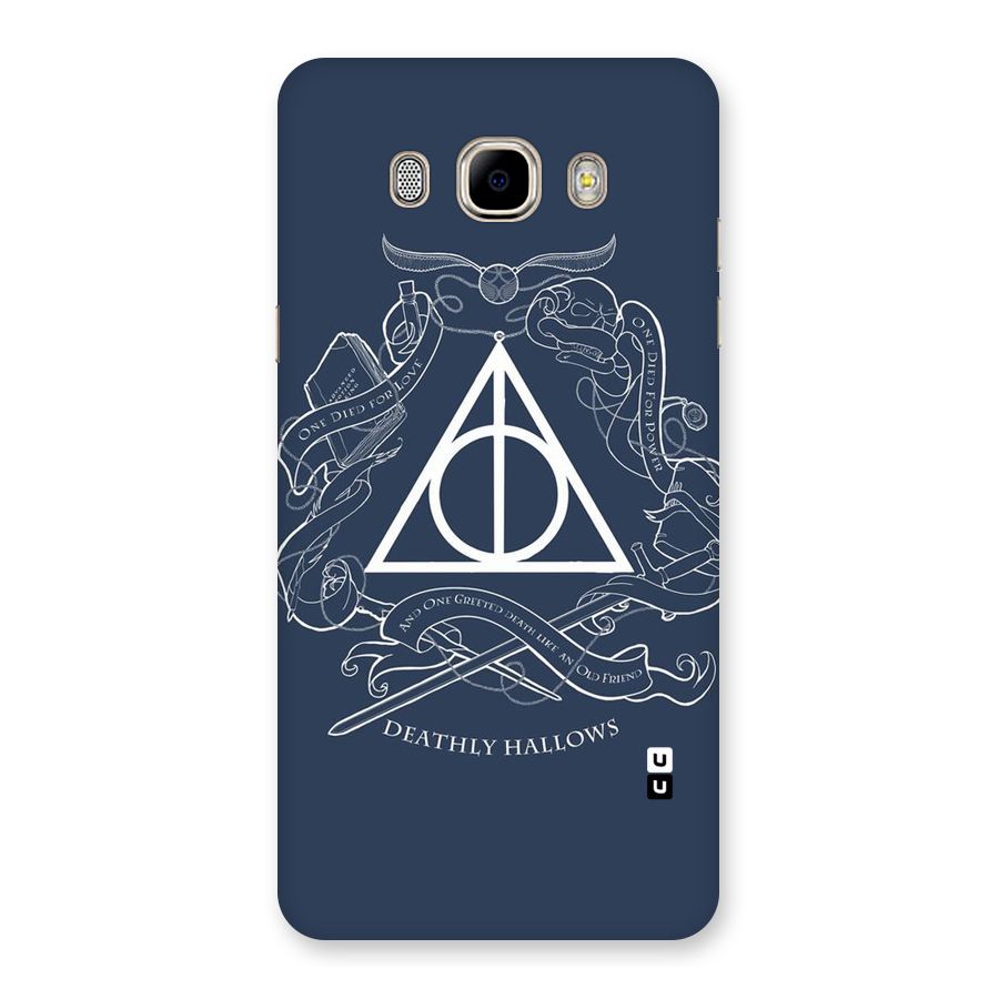 Triangle Blue Back Case for Samsung Galaxy J7 2016