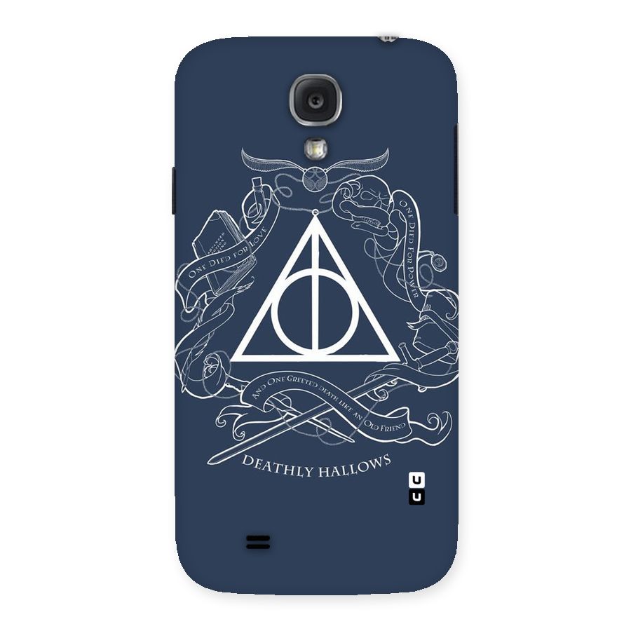 Triangle Blue Back Case for Samsung Galaxy S4