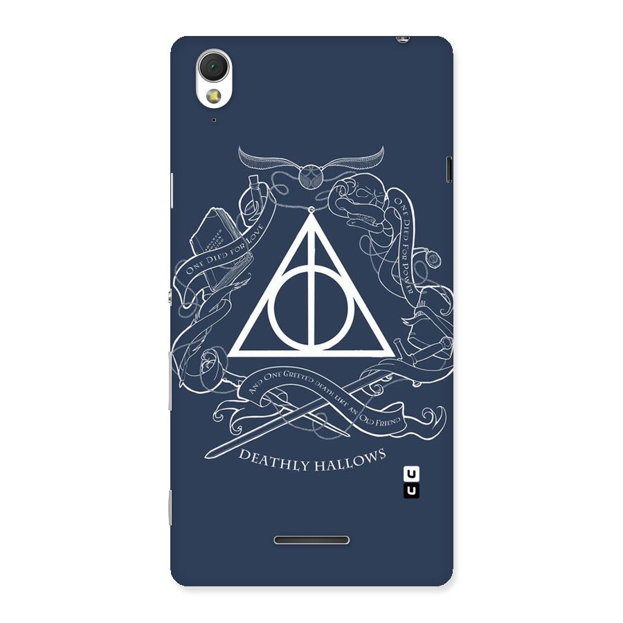Triangle Blue Back Case for Sony Xperia T3