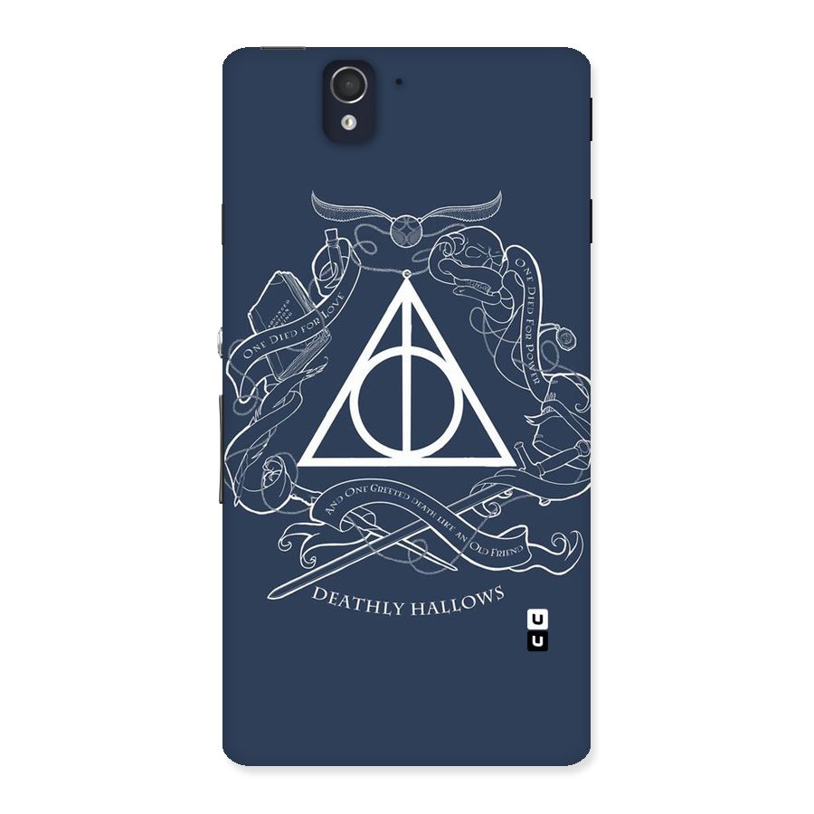 Triangle Blue Back Case for Sony Xperia Z