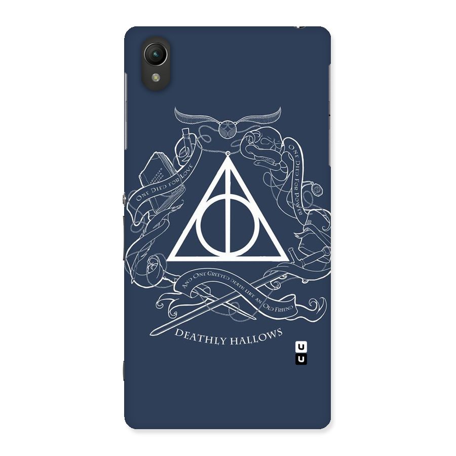 Triangle Blue Back Case for Sony Xperia Z2
