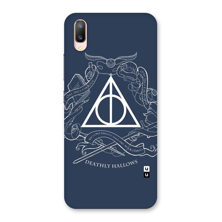 Triangle Blue Back Case for Vivo V11 Pro
