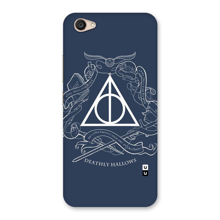 Triangle Blue Back Case for Vivo V5 Plus