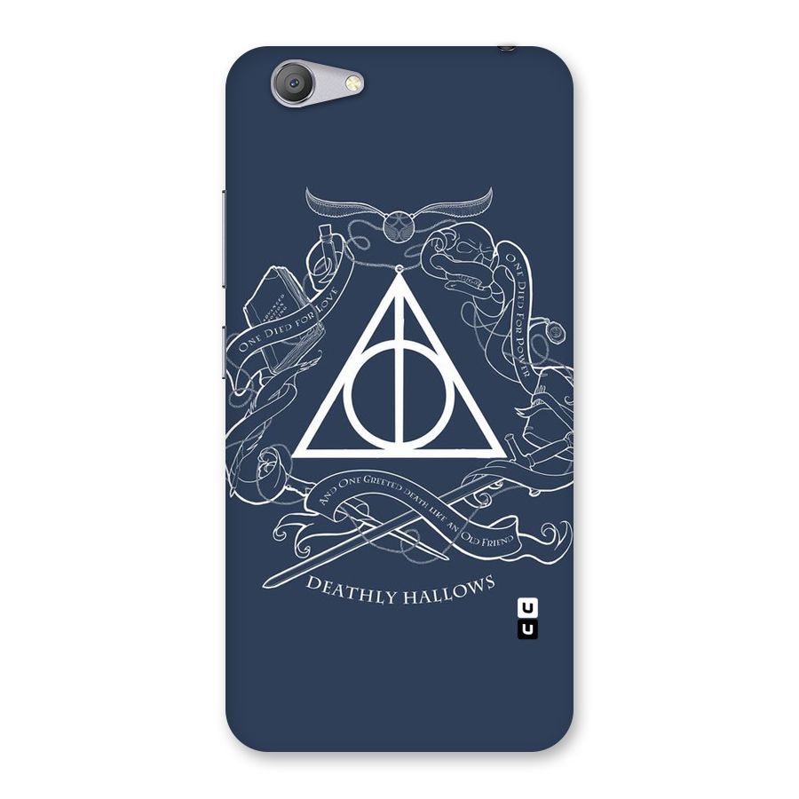 Triangle Blue Back Case for Vivo Y53