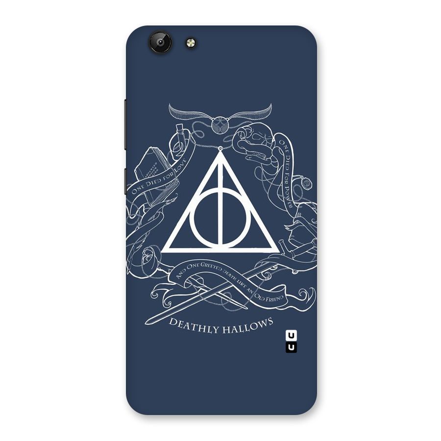 Triangle Blue Back Case for Vivo Y69