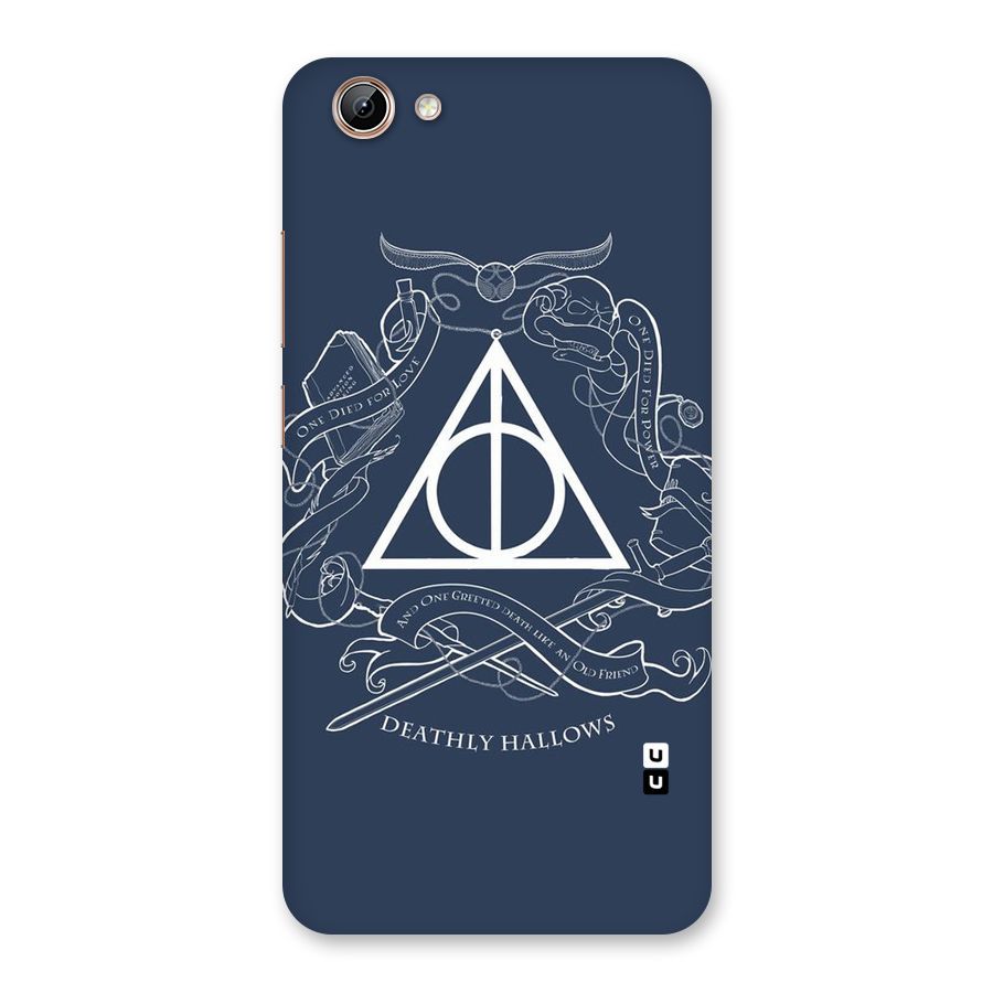 Triangle Blue Back Case for Vivo Y71i