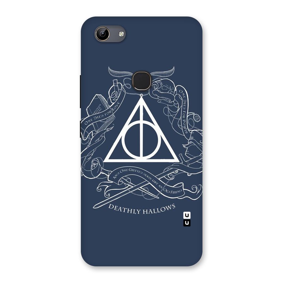 Triangle Blue Back Case for Vivo Y81