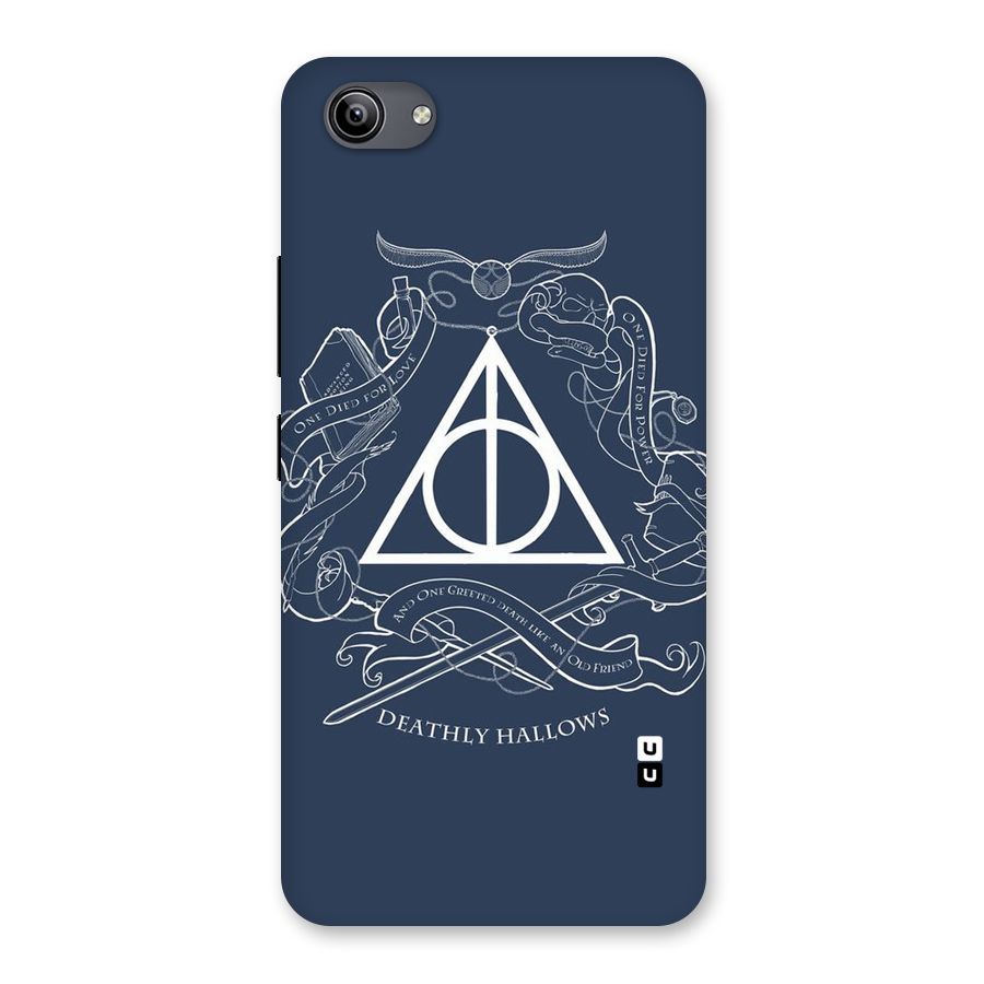 Triangle Blue Back Case for Vivo Y81i