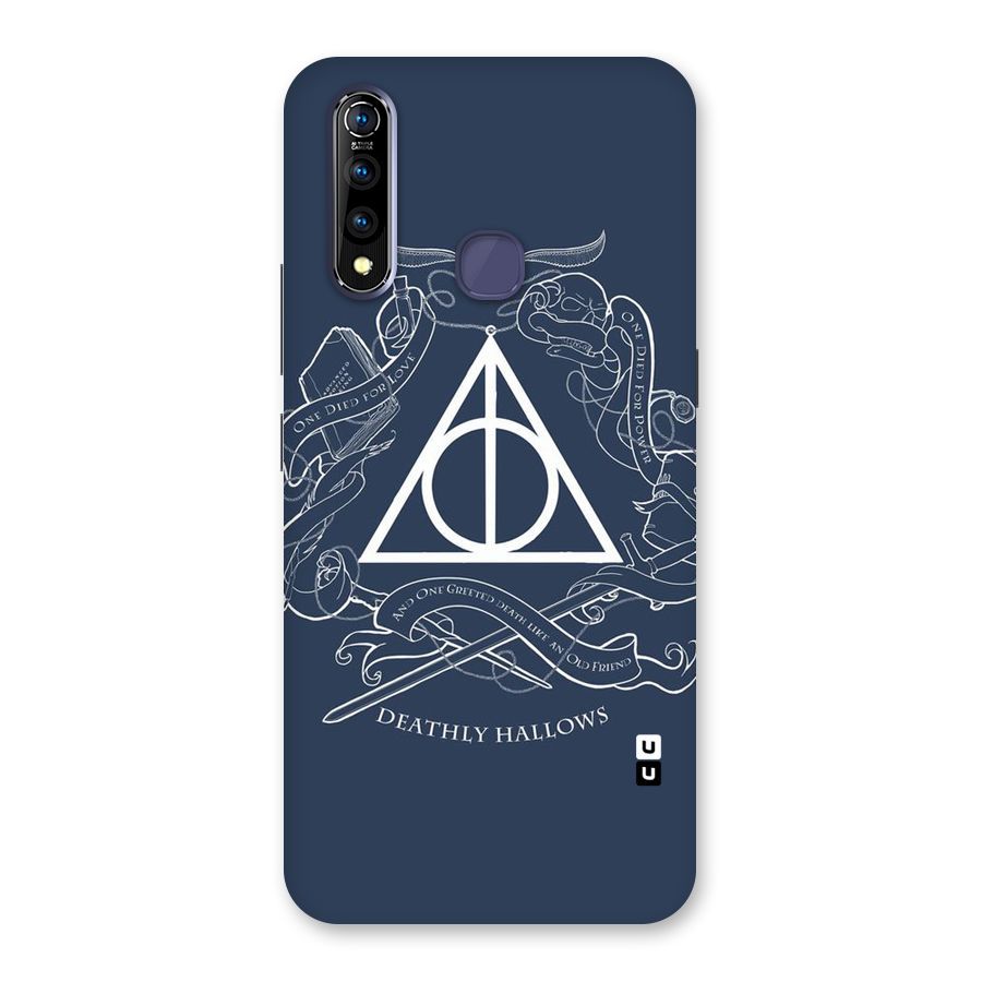 Triangle Blue Back Case for Vivo Z1 Pro