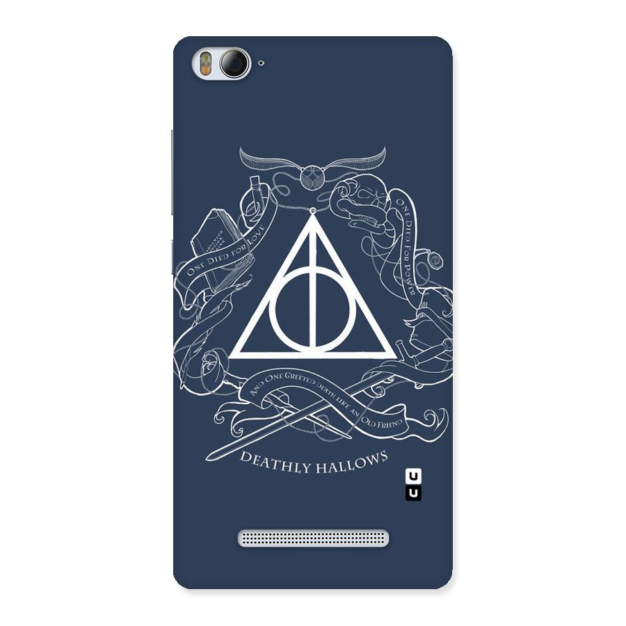 Triangle Blue Back Case for Xiaomi Mi4i