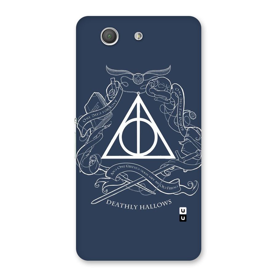 Triangle Blue Back Case for Xperia Z3 Compact