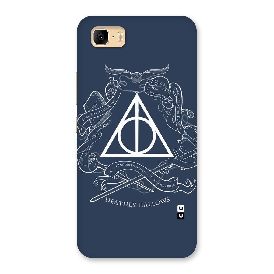 Triangle Blue Back Case for Zenfone 3s Max