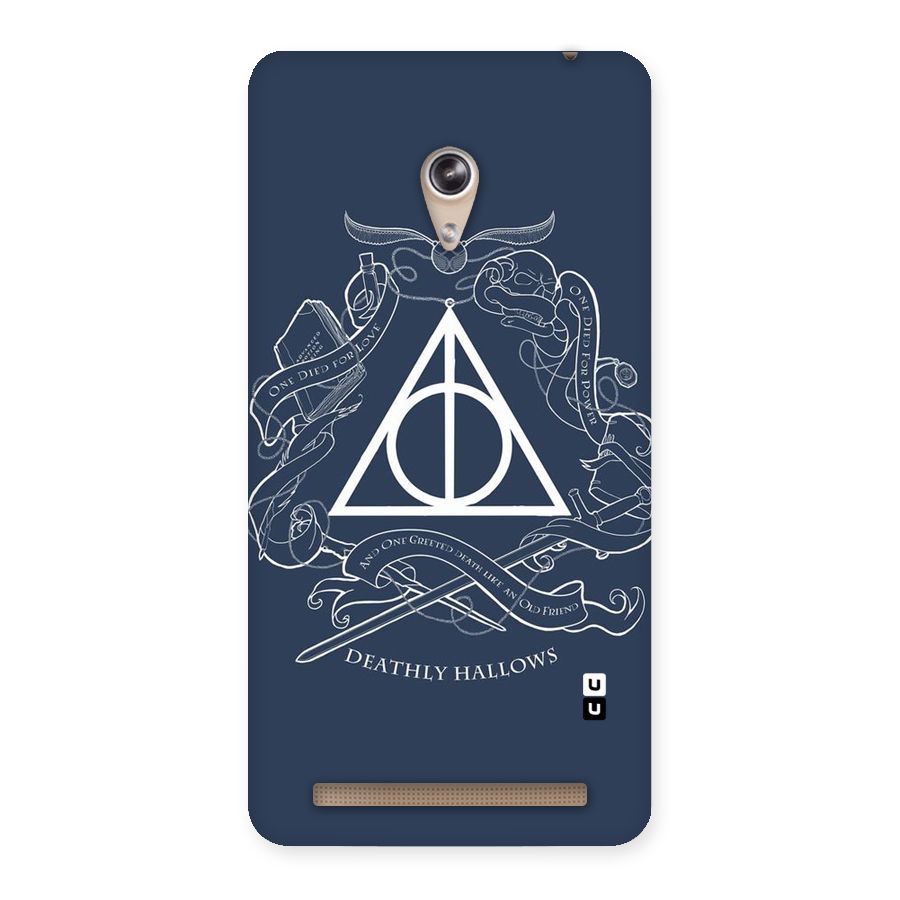Triangle Blue Back Case for Zenfone 6