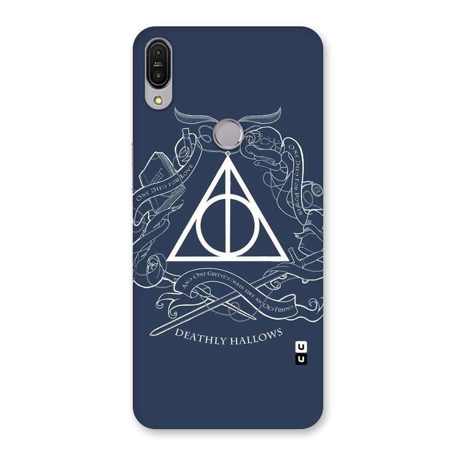 Triangle Blue Back Case for Zenfone Max Pro M1