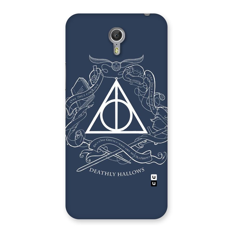 Triangle Blue Back Case for Zuk Z1