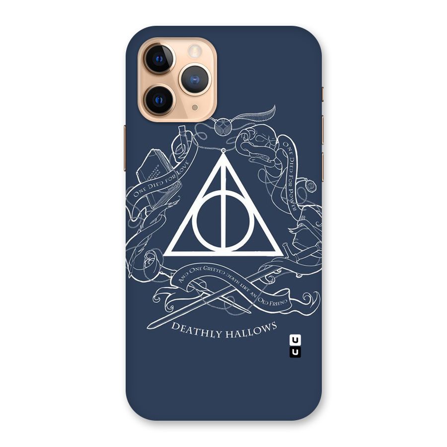Triangle Blue Back Case for iPhone 11 Pro
