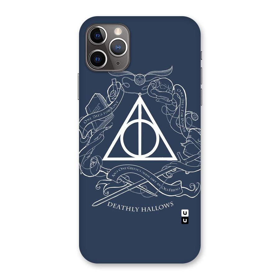 Triangle Blue Back Case for iPhone 11 Pro Max