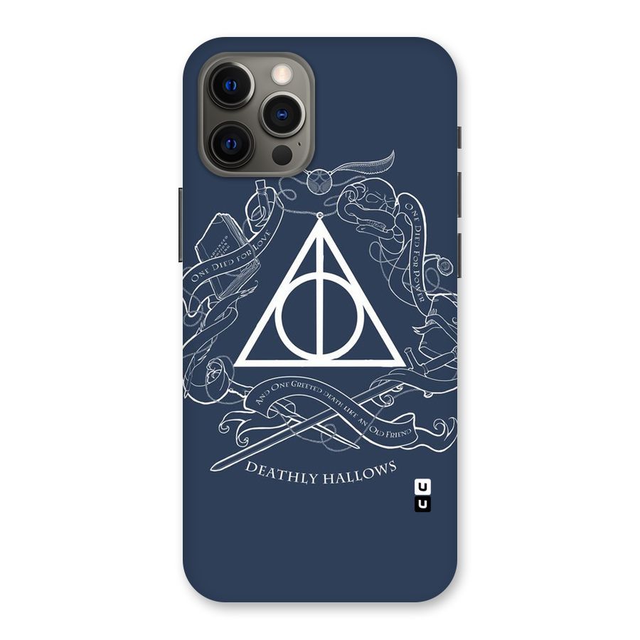 Triangle Blue Back Case for iPhone 12 Pro Max