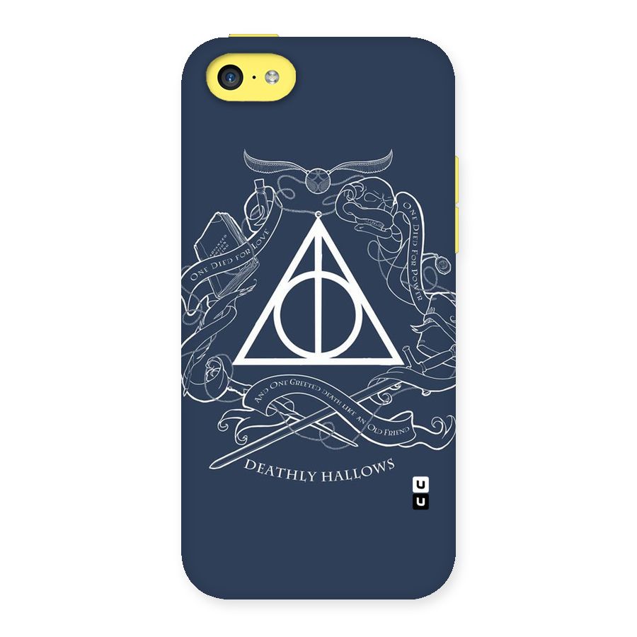 Triangle Blue Back Case for iPhone 5C