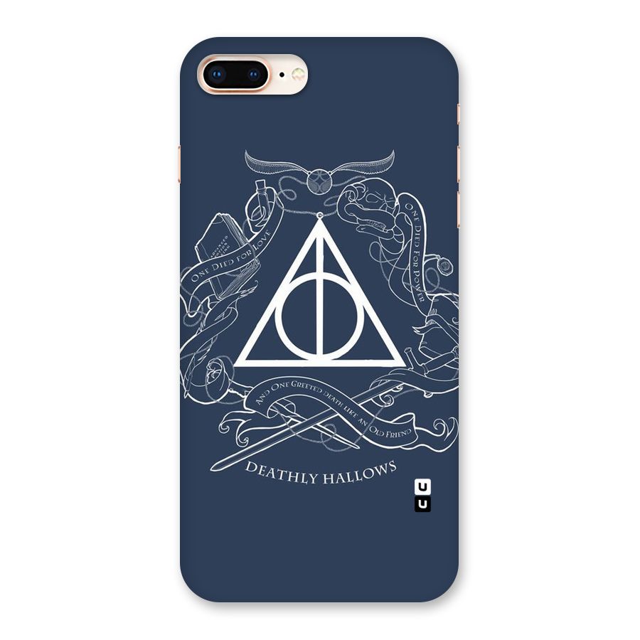 Triangle Blue Back Case for iPhone 8 Plus