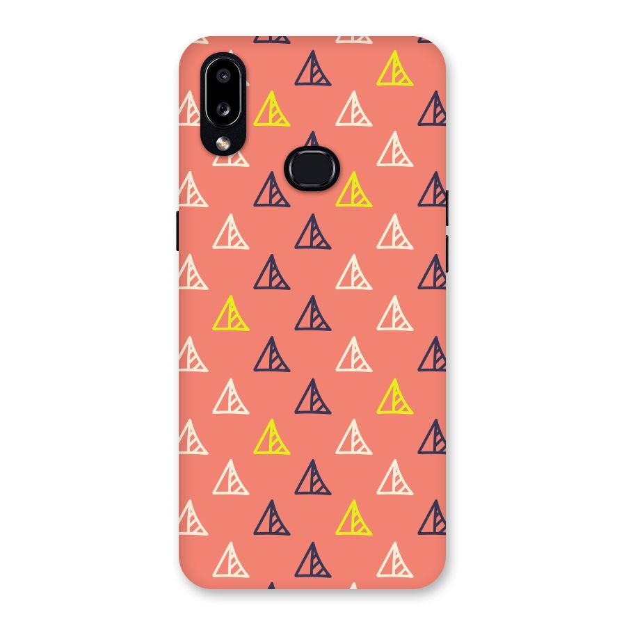 Triangular Boho Pattern Back Case for Galaxy A10s