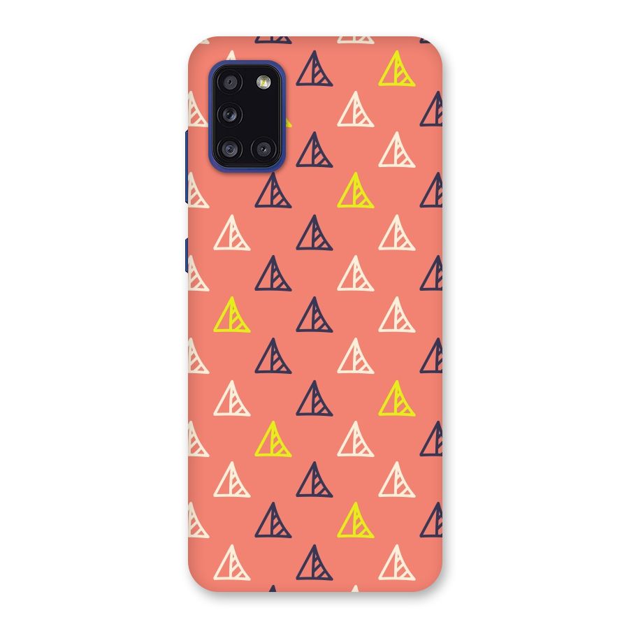 Triangular Boho Pattern Back Case for Galaxy A31