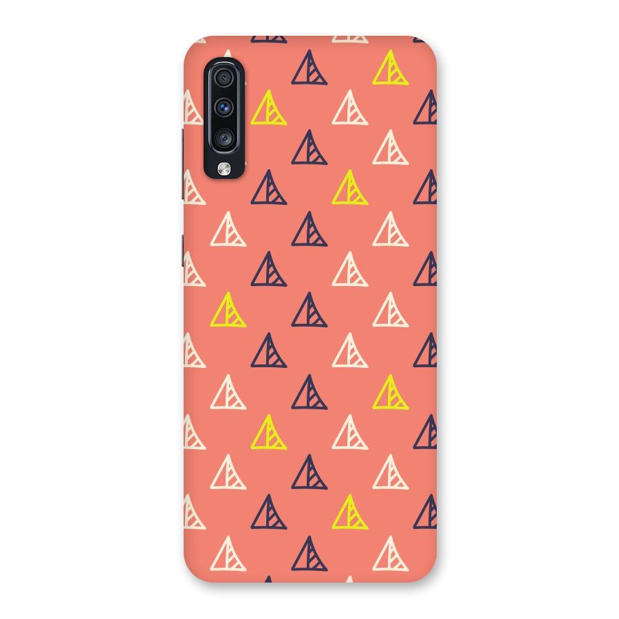 Triangular Boho Pattern Back Case for Galaxy A70
