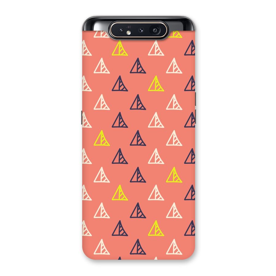 Triangular Boho Pattern Back Case for Galaxy A80