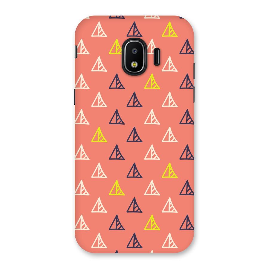 Triangular Boho Pattern Back Case for Galaxy J2 Pro 2018