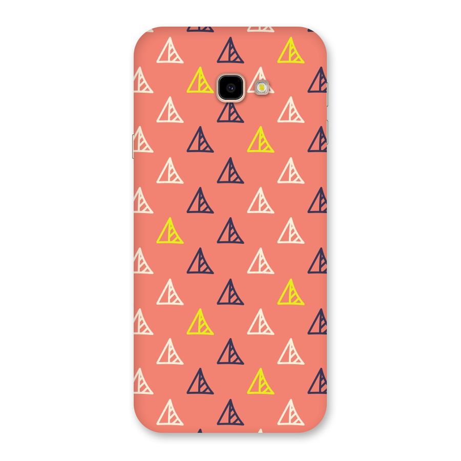 Triangular Boho Pattern Back Case for Galaxy J4 Plus