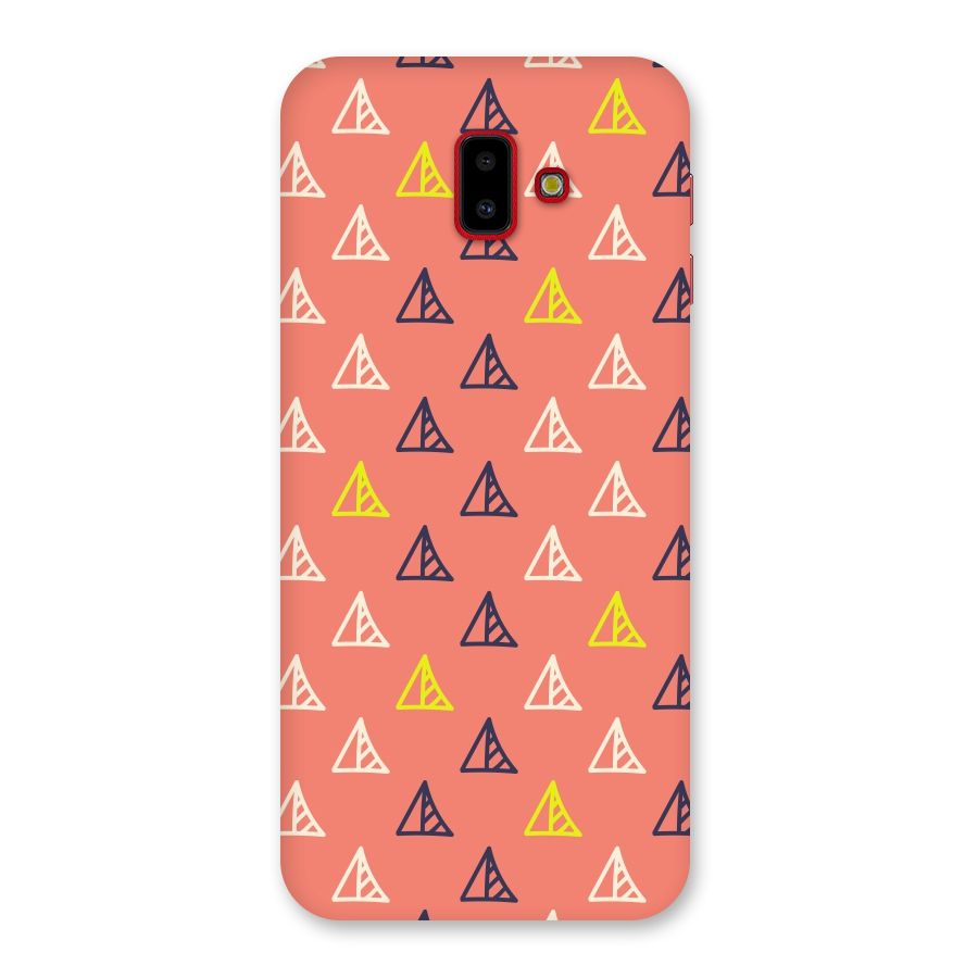 Triangular Boho Pattern Back Case for Galaxy J6 Plus