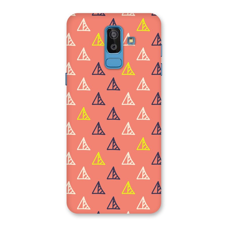 Triangular Boho Pattern Back Case for Galaxy J8