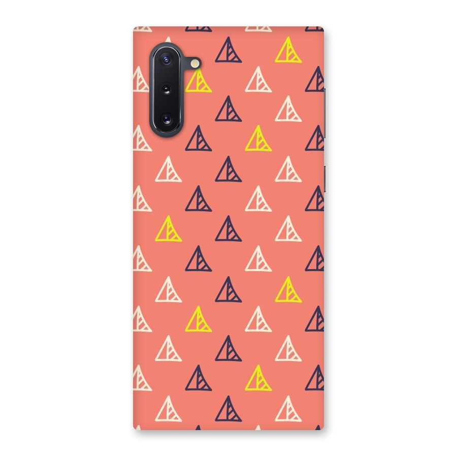 Triangular Boho Pattern Back Case for Galaxy Note 10