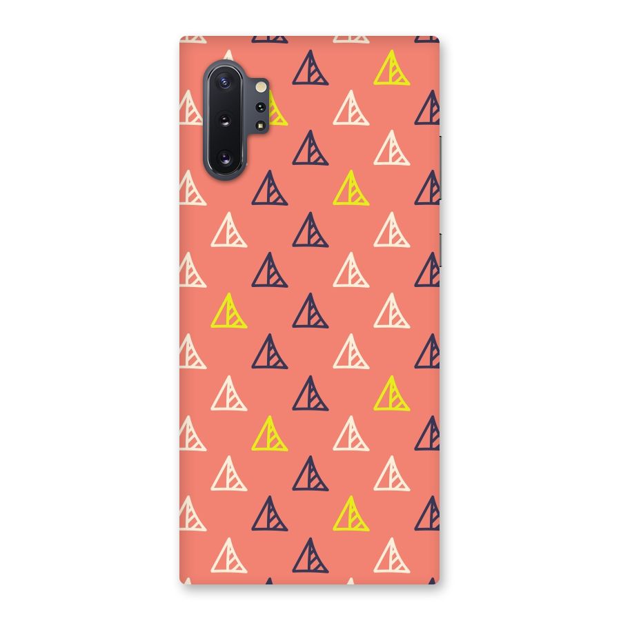 Triangular Boho Pattern Back Case for Galaxy Note 10 Plus