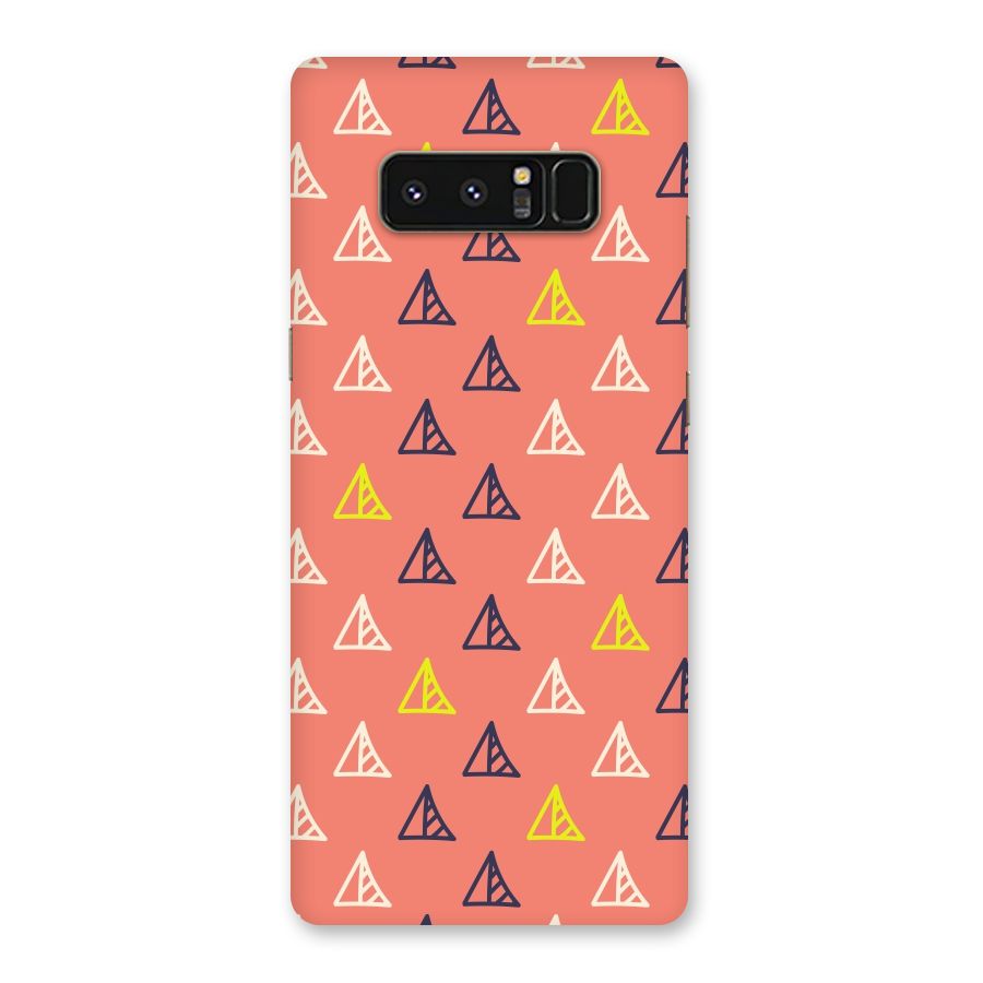 Triangular Boho Pattern Back Case for Galaxy Note 8