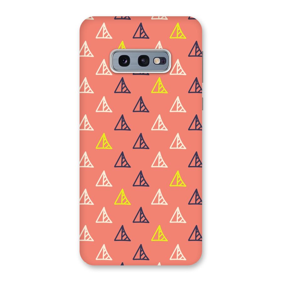 Triangular Boho Pattern Back Case for Galaxy S10e