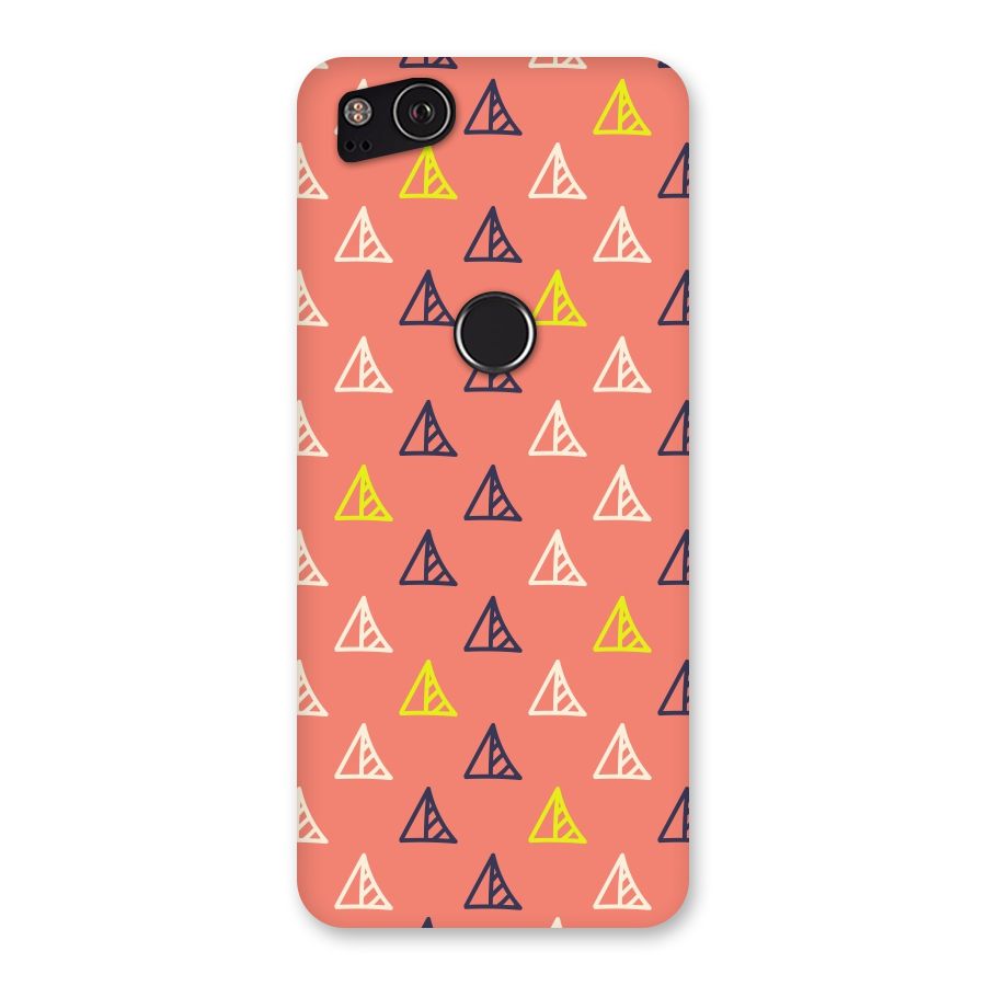 Triangular Boho Pattern Back Case for Google Pixel 2