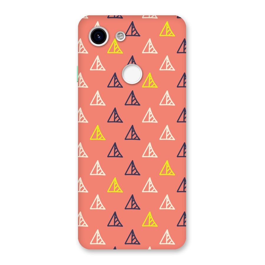 Triangular Boho Pattern Back Case for Google Pixel 3