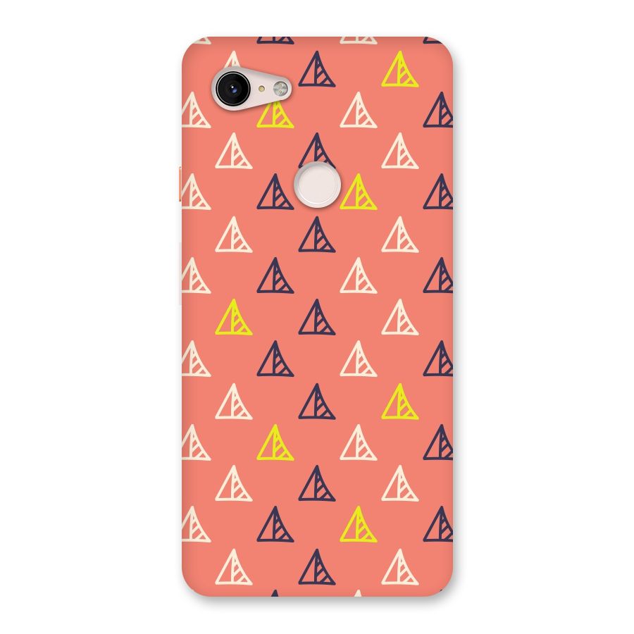 Triangular Boho Pattern Back Case for Google Pixel 3 XL