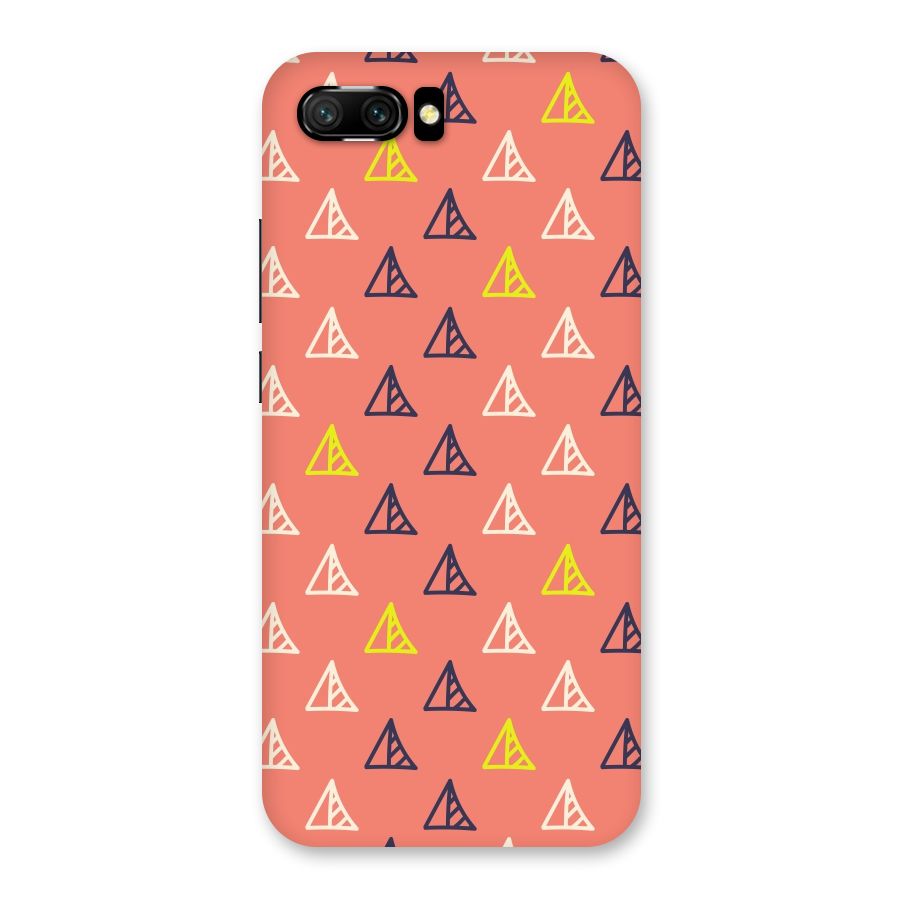 Triangular Boho Pattern Back Case for Honor 10