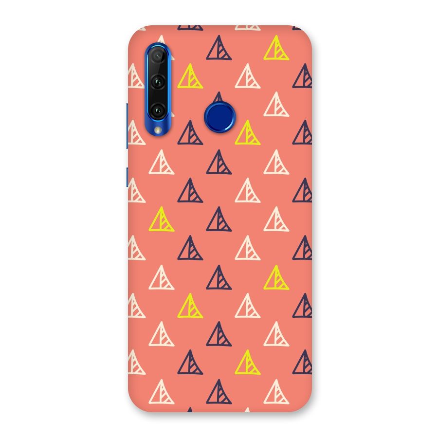 Triangular Boho Pattern Back Case for Honor 20i