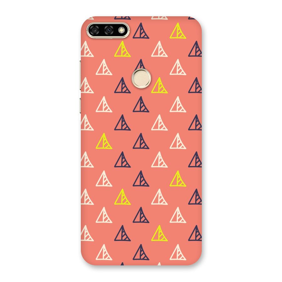 Triangular Boho Pattern Back Case for Honor 7A