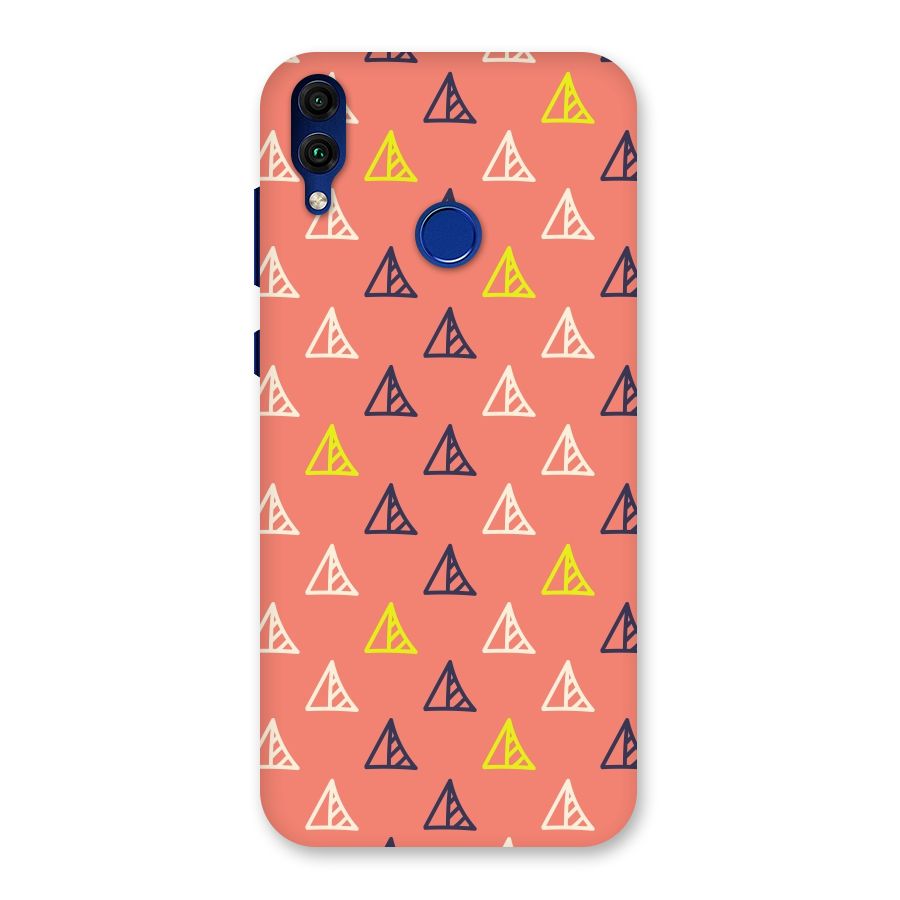 Triangular Boho Pattern Back Case for Honor 8C