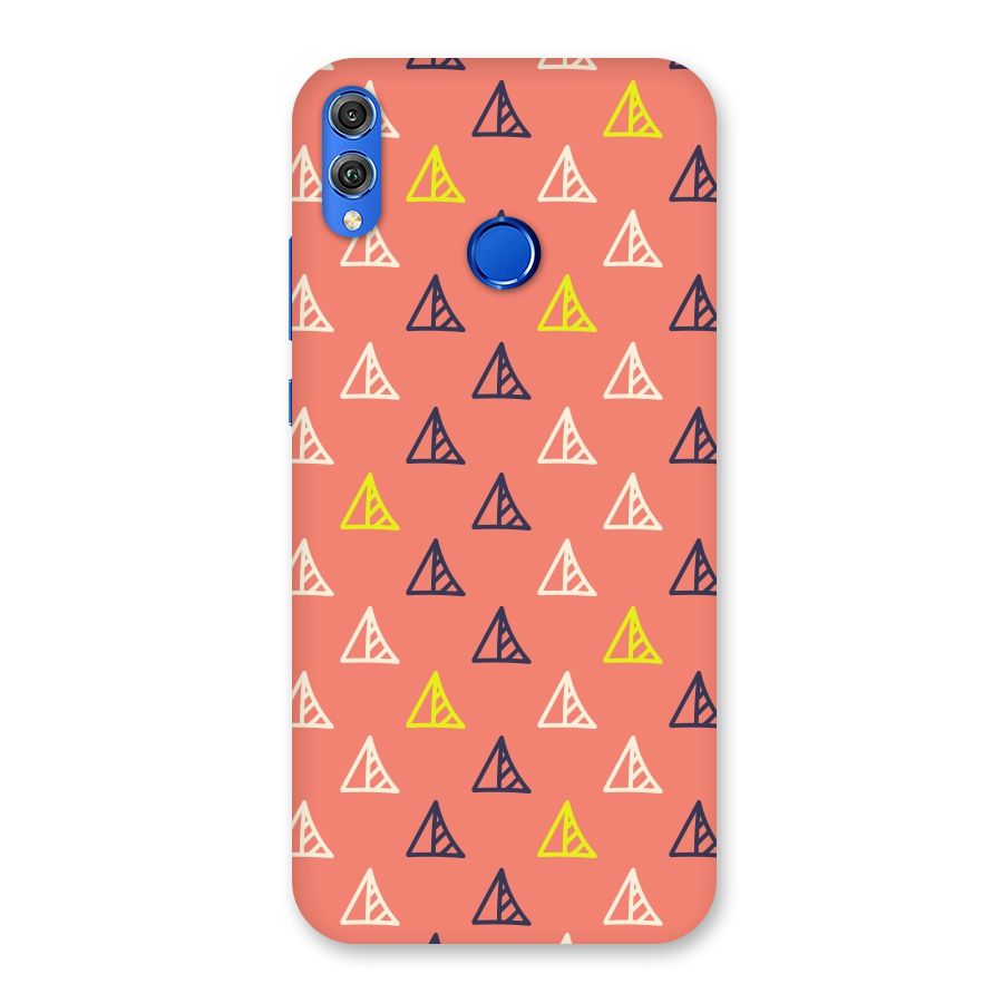 Triangular Boho Pattern Back Case for Honor 8X