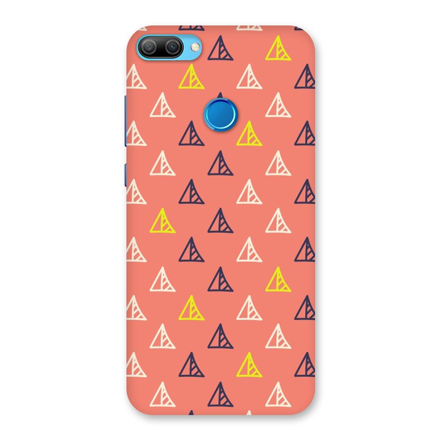 Triangular Boho Pattern Back Case for Honor 9N